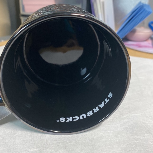 STARBUCKS CERAMIC HAMMERED HOLIDAY MUG - Picture 5 of 6